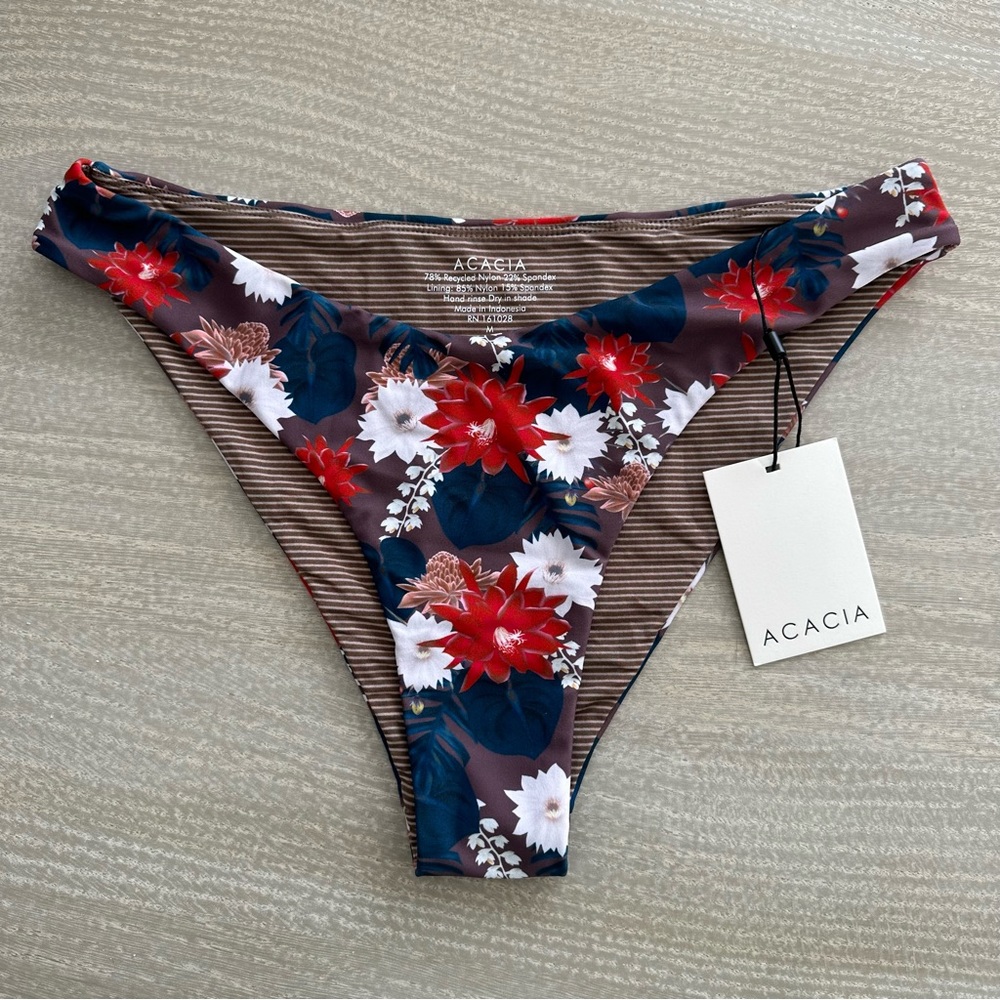 Acacia Swimwear Zuma Bikini Bottom in Buket